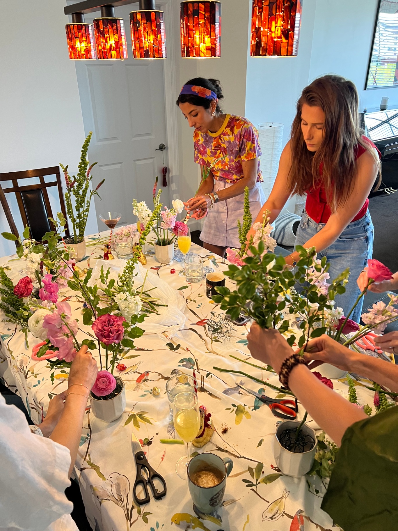 Flower arranging workshop